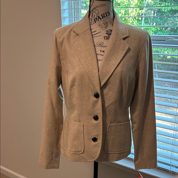Classic Tan Blazer - Picture 1 of 4